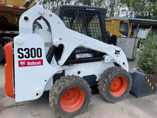 Original Building Machinery Used Bobcat Loaders Wheel S150 S160 S300 S450 Mini Track Skid Steer Articulated Loader