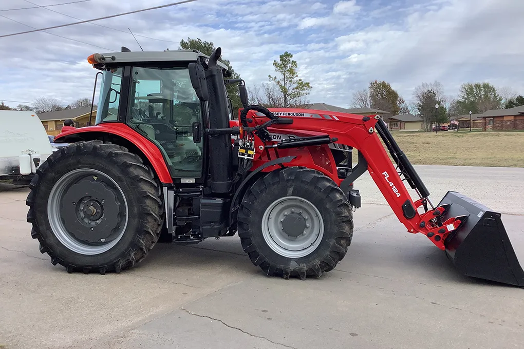 2021 Massey Ferguson 6716S Tractor with Loader